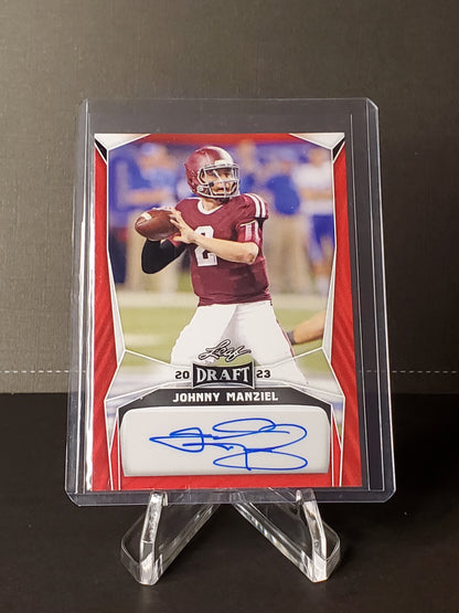 Johnny Manziel 2023 Leaf Draft Picks AUTO #BA-JM7