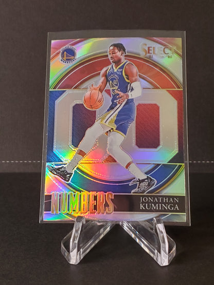 Jonathan Kuminga 2021 - 2022 Panini Select Basketball Numbers Prizm #2