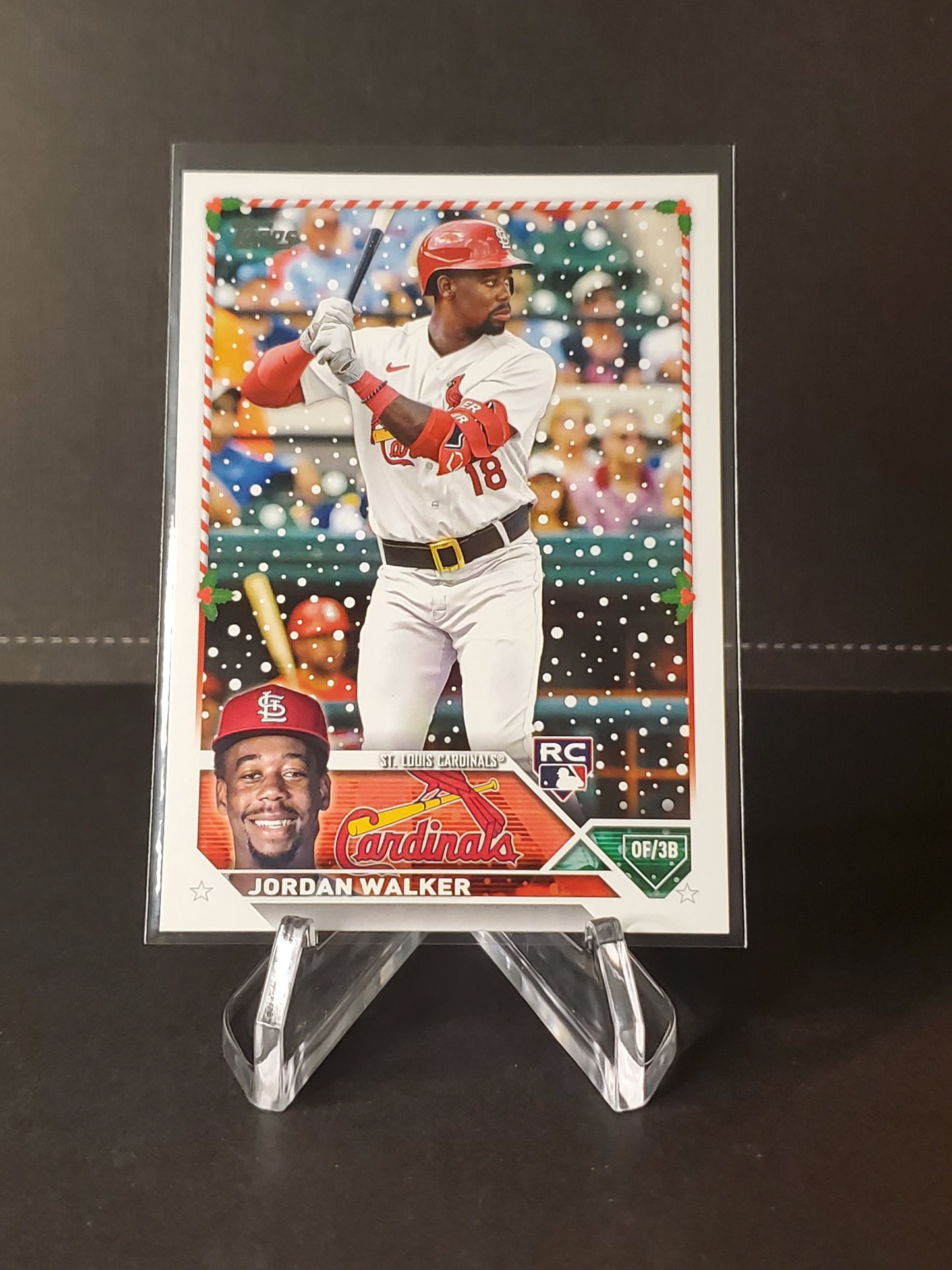 Jordan Walker 2023 Topps Holiday Baseball RC #H154