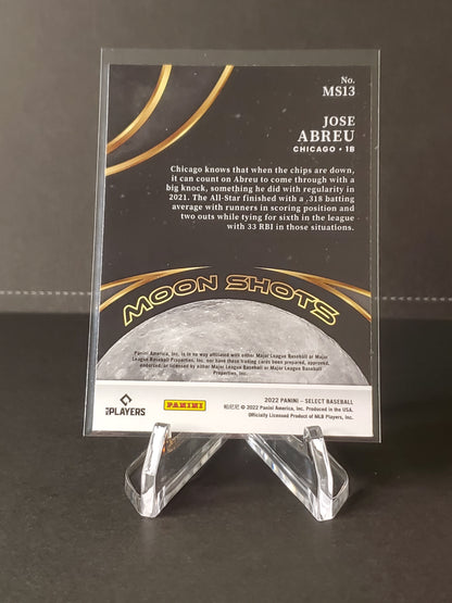 Jose Abreu 2022 Panini Select Baseball Moon Shots #MS13