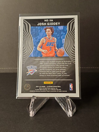 Josh Giddey 2021-2022 Panini Illusions Basketball RC #156