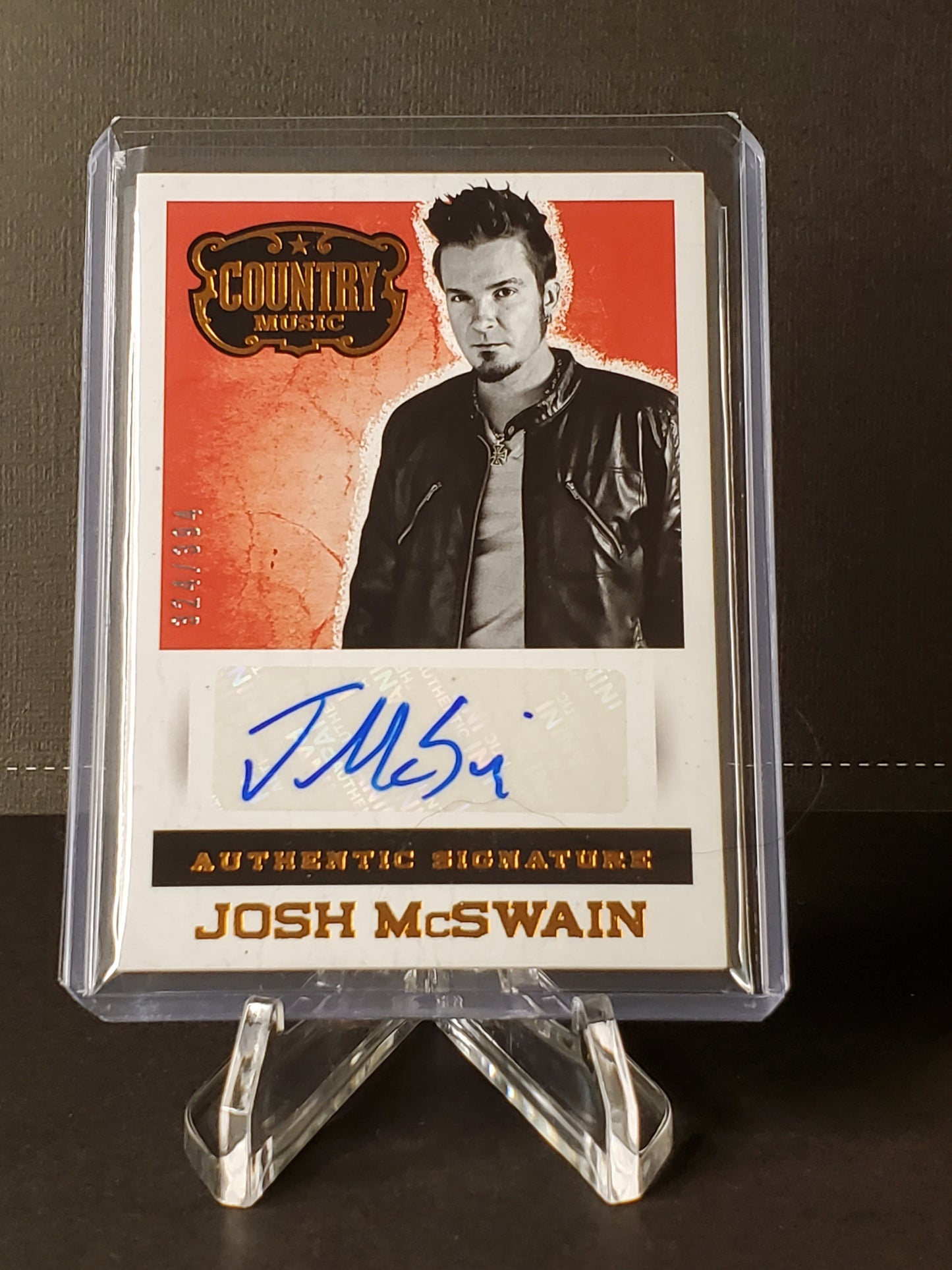 Josh McSwain 2014 Panini Country Music AUTO #S-JMC: /394