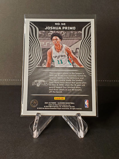 Joshua Primo 2021-2022 Panini Illusions Basketball RC #162