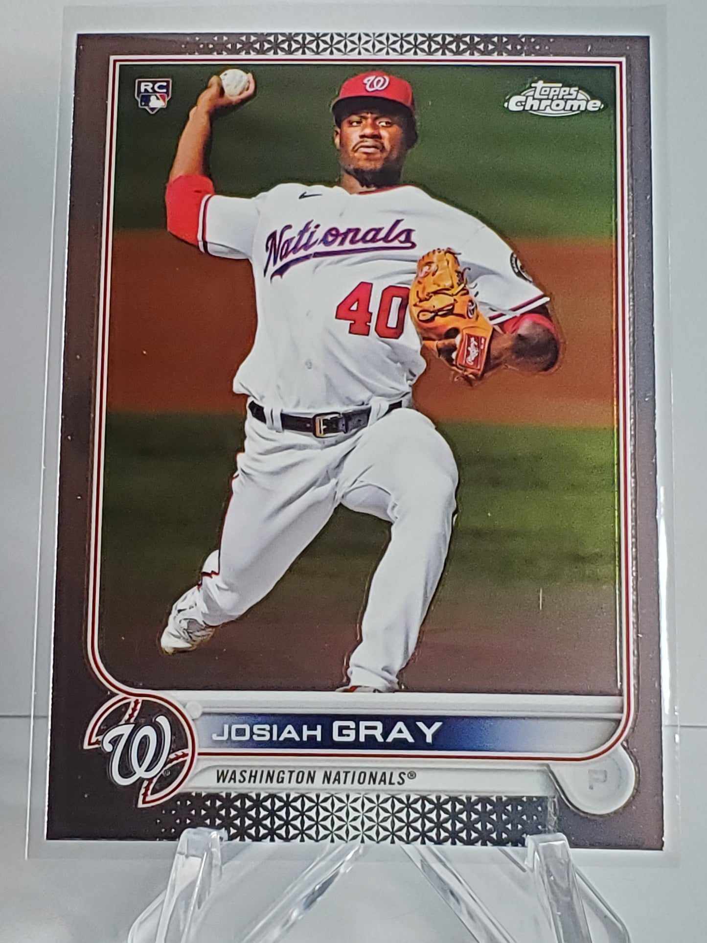 Josiah Gray 2022 Topps Chrome RC #160