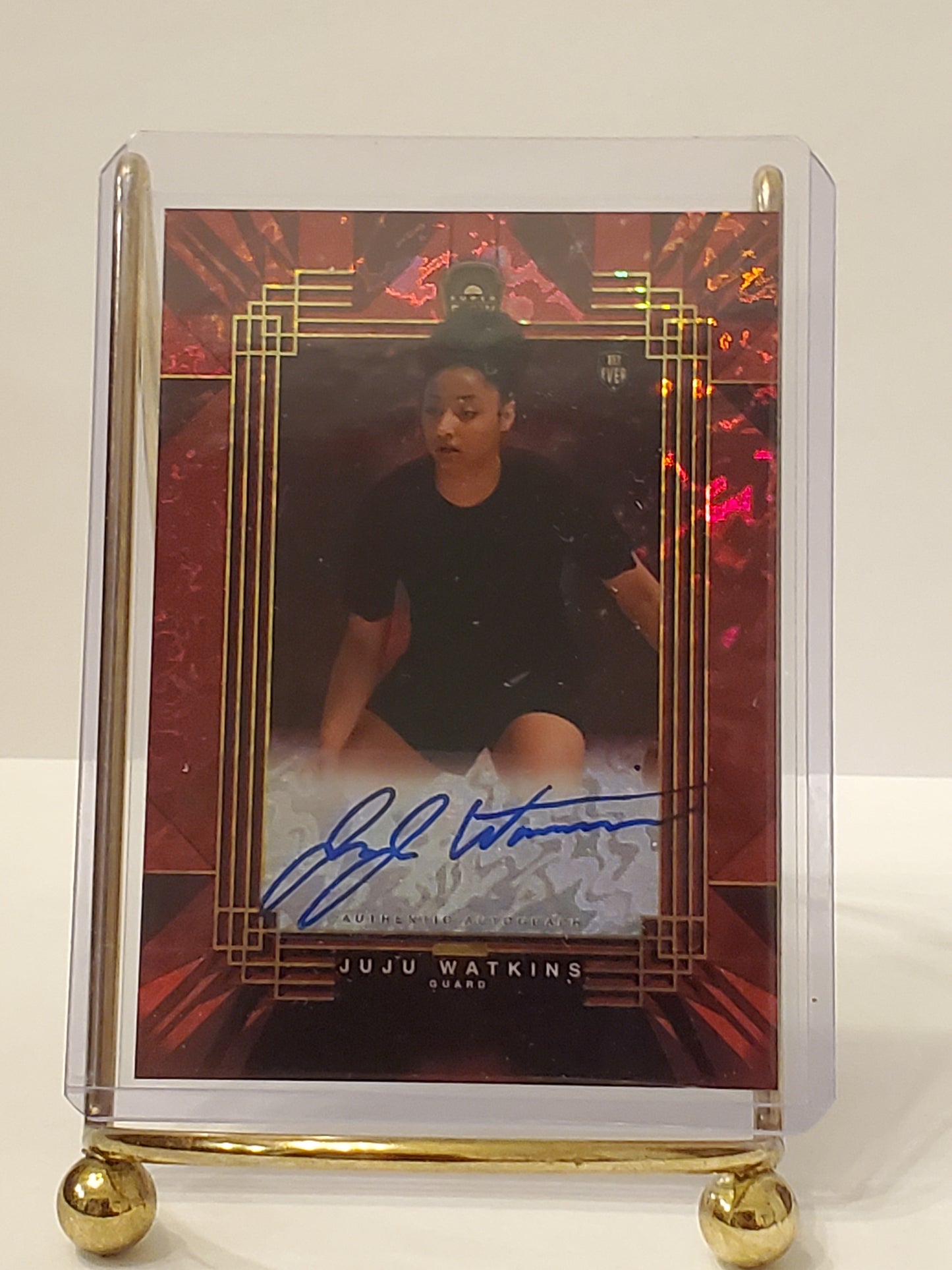 Juju Watkins - 2023 Super Glow 1st EVER: AUTO #'d 1/5 - #JW-3 RED