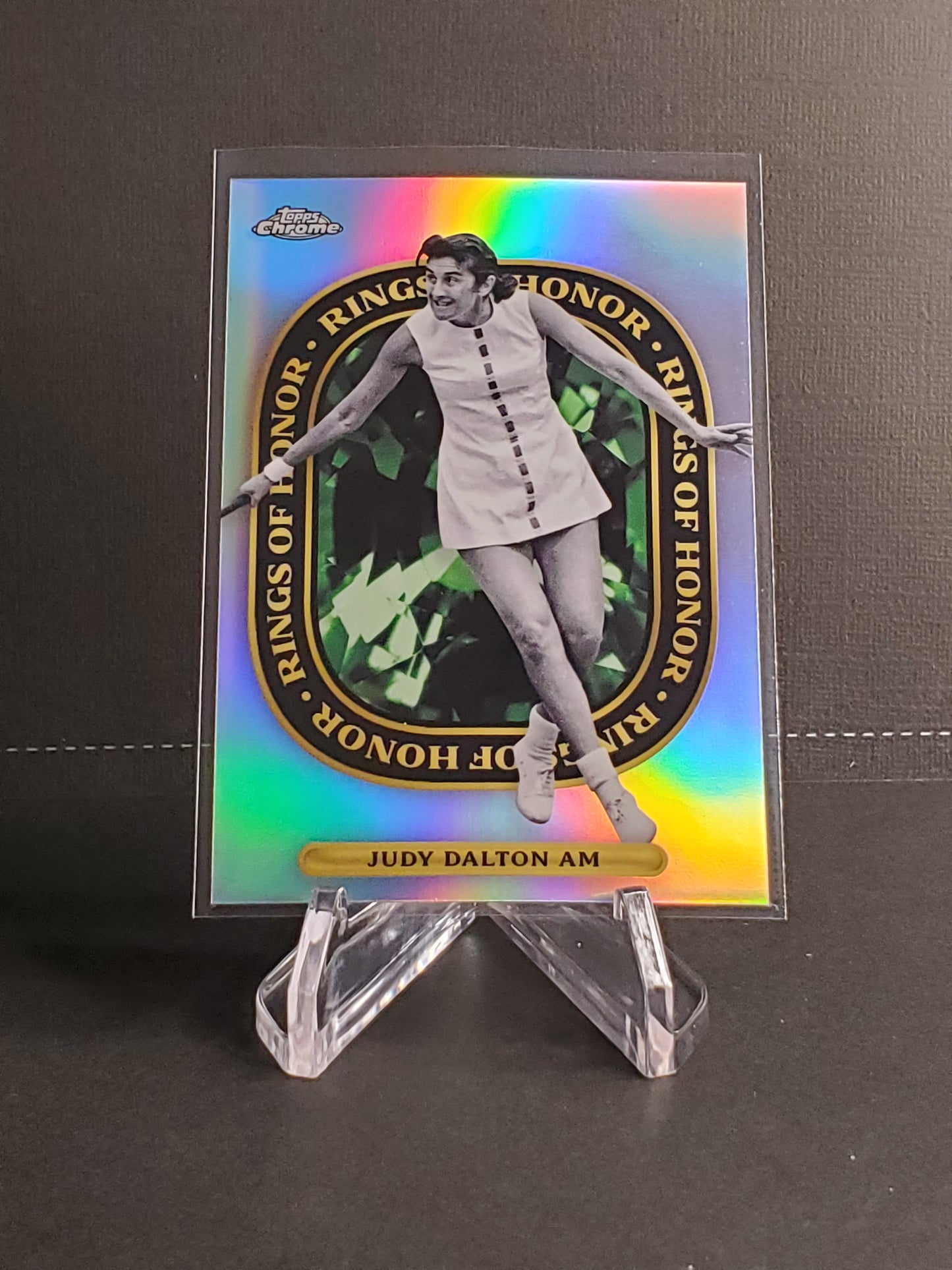 Judy Dalton AM 2021 Topps Chrome Tennis Ring of Honor #ROH-19