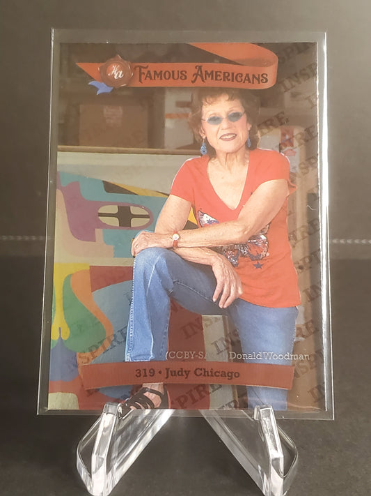 Judy Chicago 2021 Famous Americans Historic Autographs 1 of 150 made