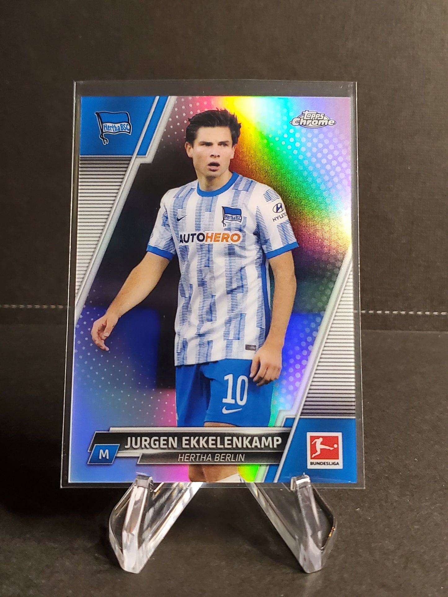 Jurgen Ekkelenkamp 2021-2022 Topps Chrome Bundesliga Refractor #9