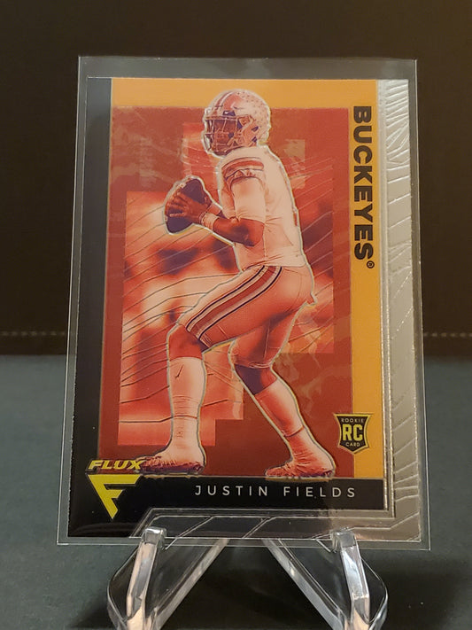 Justin Fields 2021 Panini Chronicles Flux Draft Picks RC #233