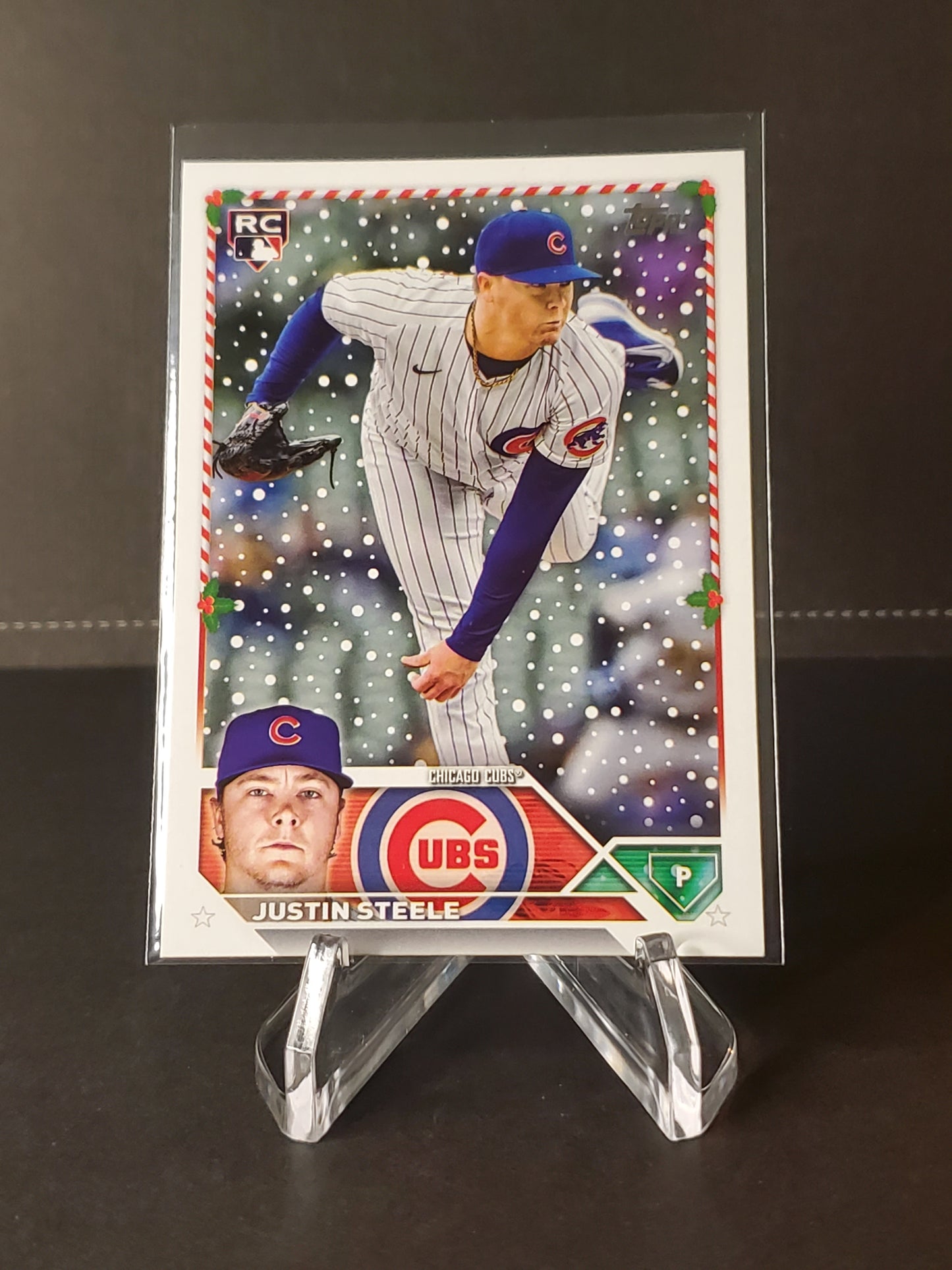 Justin Steele 2023 Topps Holiday Baseball RC #H191