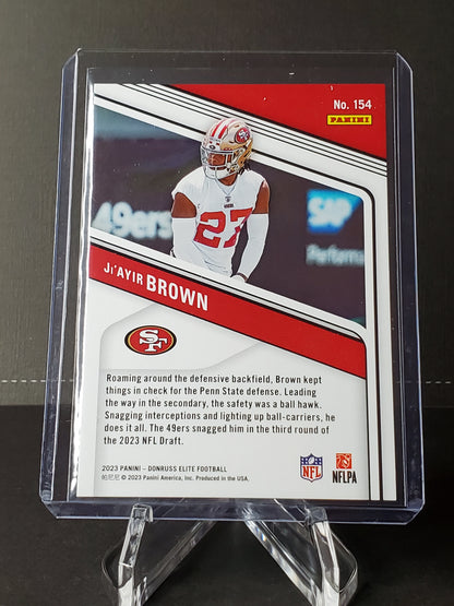 Ji'Ayir Brown 2023 Panini Donruss Elite - Aspirations Stars (RC) #154: /299