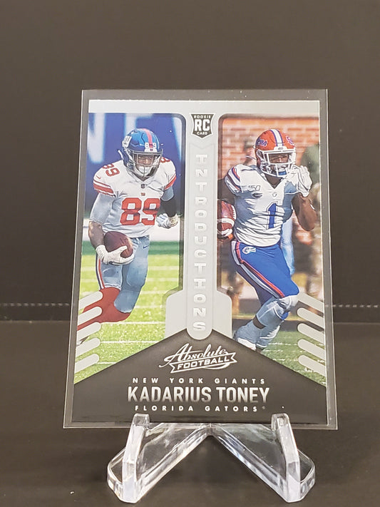 Kadarius Toney 2021 Panini Absolute Introductions RC #INT-10