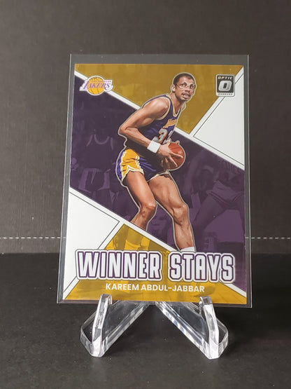 Kareem Abdul-Jabbar 2022-2023 Donruss Optic Winner Stays #17