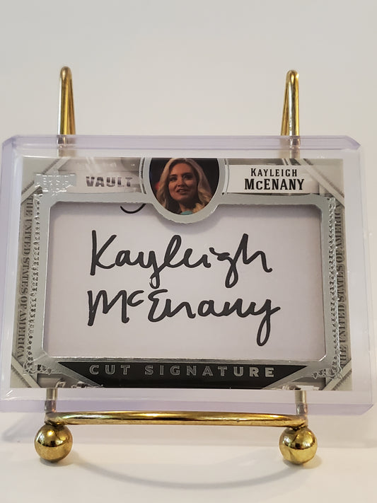 2022 Kayleigh McEnany 2022 Leaf Decision Autograph - Black Ink