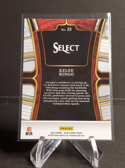 Kelee Ringo 2023 Panini Select Draft Picks RC #25