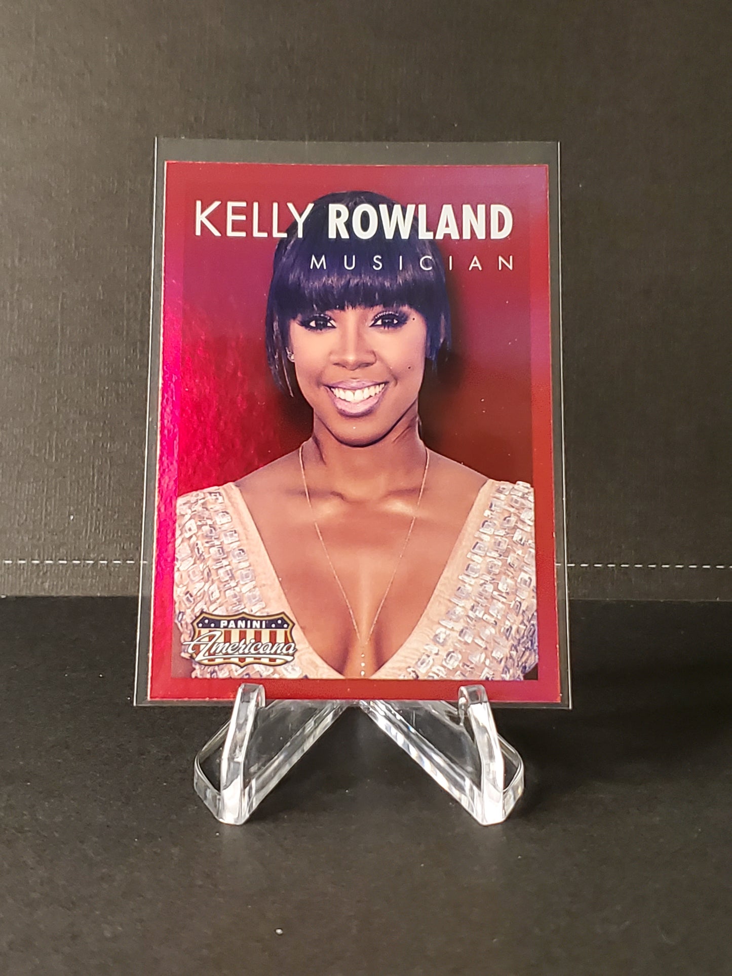 Kelly Rowland 2015 Panini Americana Red Parallel #27