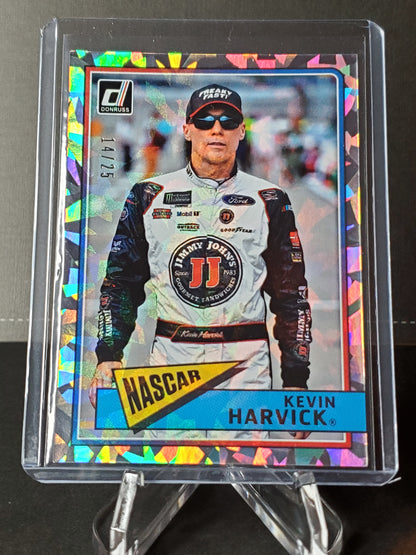 Kevin Harvick 2018 Panini Donruss Racing Holo Silver #C9: /25