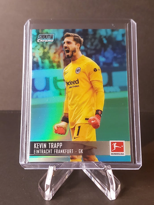 Kevin Trapp 2021-2022 Topps Stadium Club Chrome Aqua Refractor #34: /199