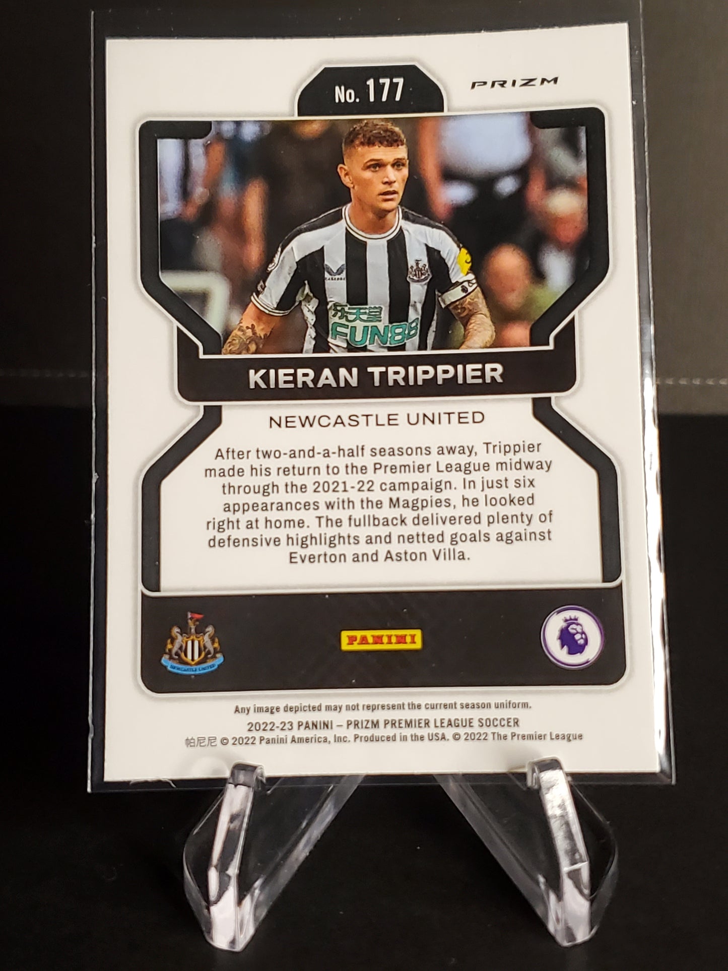 Kieran Trippier 2022-23 Panini Prizm Premier League Prizm #177