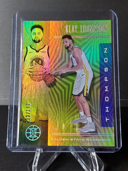 Klay Thompson 2019 Panini Illusions YELLOW #38: /149