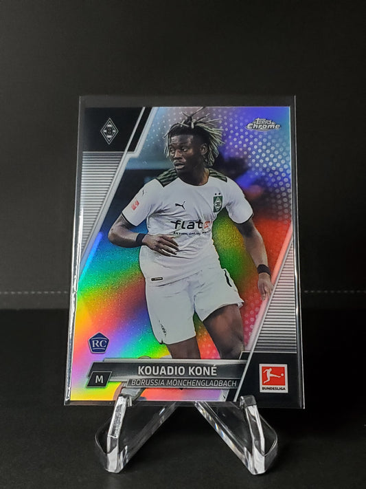 Kouadio Kone 2021-2022 Topps Chrome Bundesliga RC Refractor #78