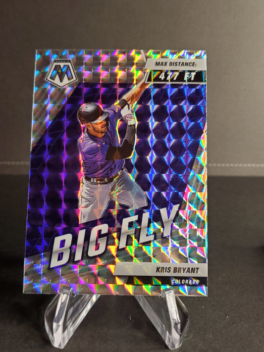 Kris Bryant 2022 Panini Mosaic Prizm Big Fly #BF-4