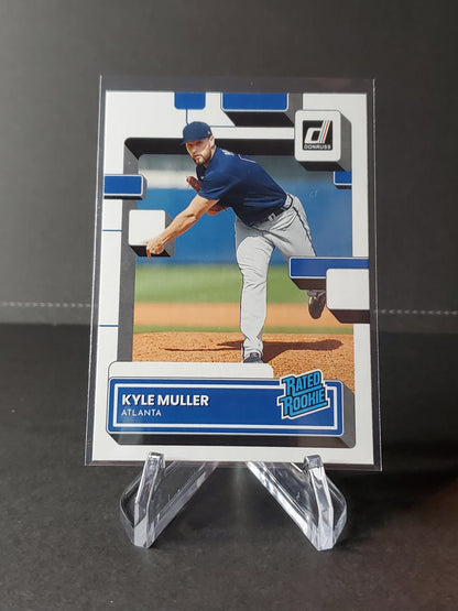 Kyle Muller 2022 Panini Donruss Baseball Rated Rookie #32