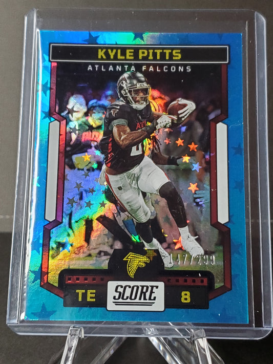 Kyle Pitts 2023 Panini - Score Football Stars Parallel #40: /299