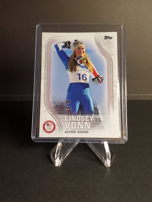 Lindsey Vonn 2018 Topps US Olympics USA-4