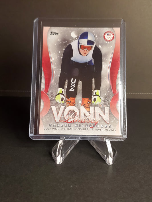 Lindsey Vonn 2018 Topps US Olympics Career Milestones LV-5