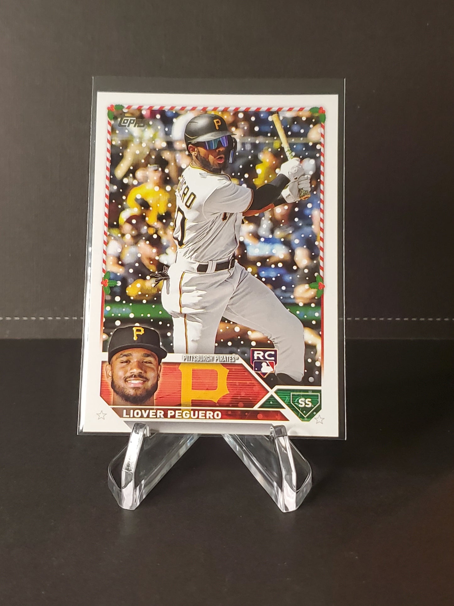 Liover Peguero 2023 Topps Holiday Baseball RC #H89