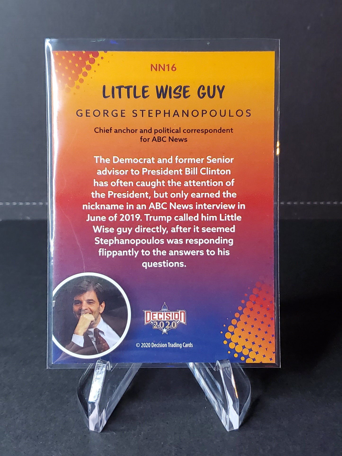 Little Wise Guy 2020 Leaf Decision Trump Nicknames #NN16