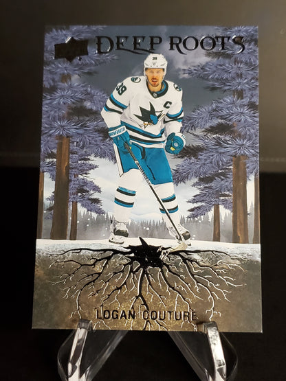 Logan Couture 2023/24 Upper Deck Series 2 Deep Roots #DR-30