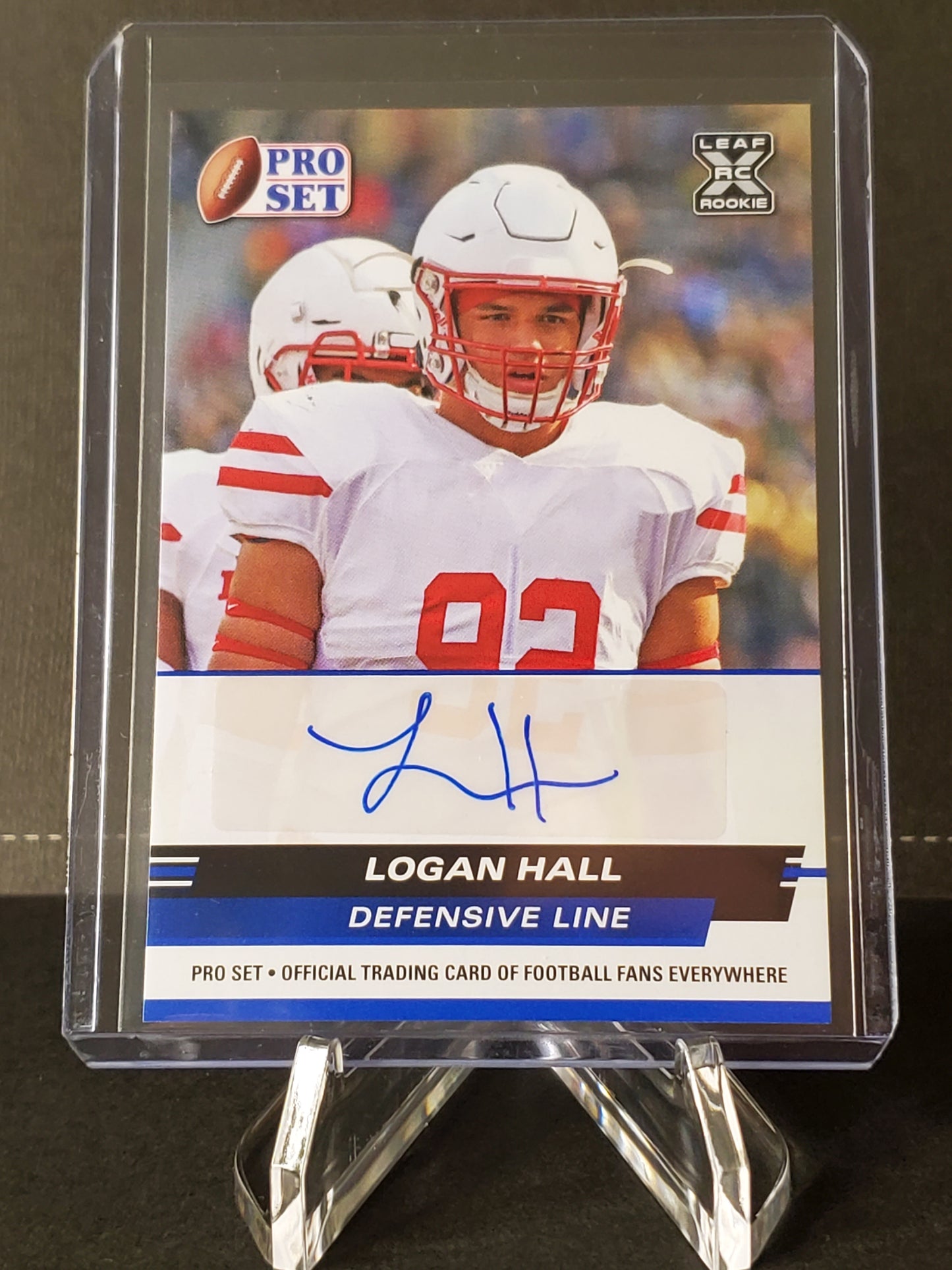 Logan Hall 2022 Leaf Pro Set AUTO XRC #PSA-LH1