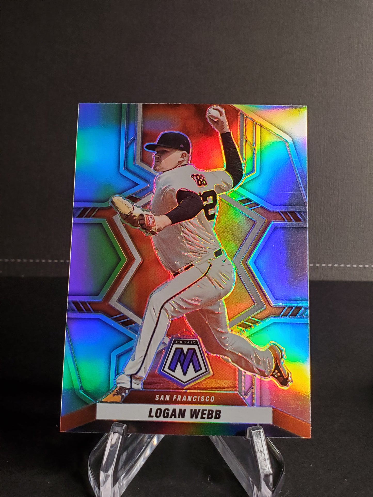 Logan Webb 2022 Panini Mosaic Prizm #180