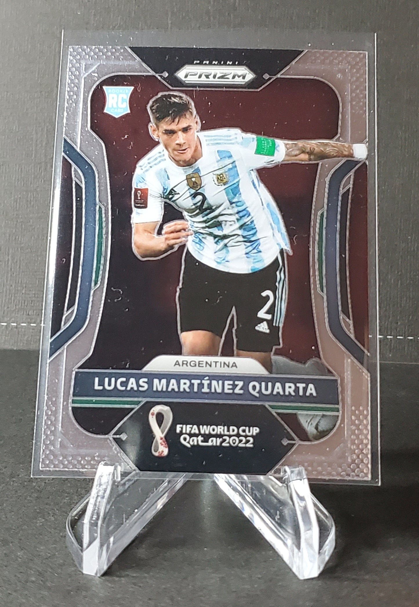 Lucas Martinez Quarta 2022 Panini Prizm World Cup Qatar RC #8