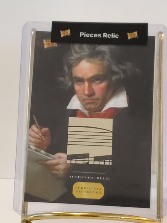 Ludwig Van Beethoven 2023 Pieces of the Past: 7 Year Edition Authentic Relic