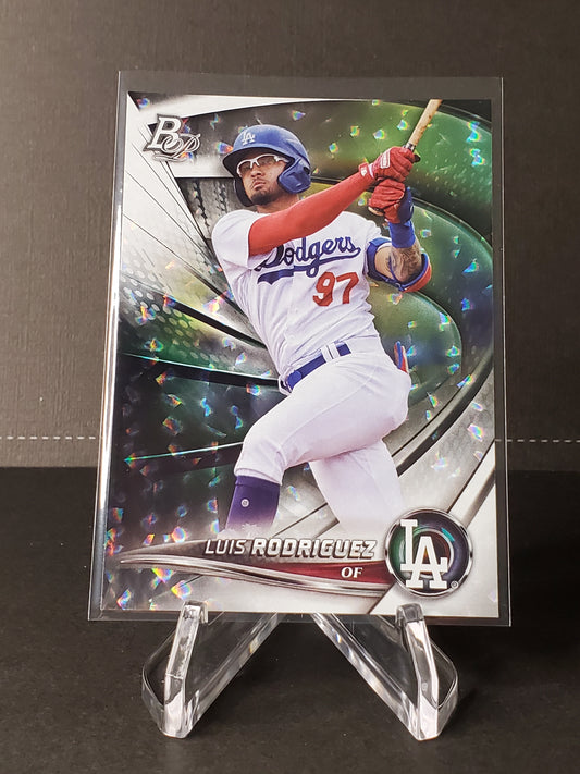 Luis Rodriguez 2022 Bowman Platinum Top Prospect Ice Foil #TOP-44