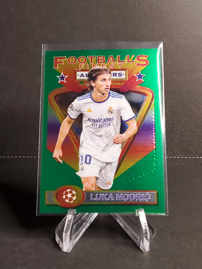 Luka Modric 2021-2022 Topps Finest Flashbacks UEFA Soccer #89