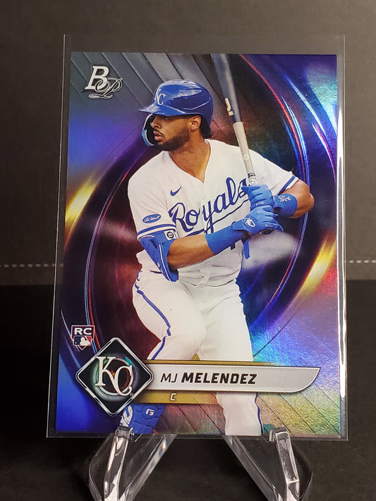 MJ Melendez 2022 Bowman Platinum RC #85