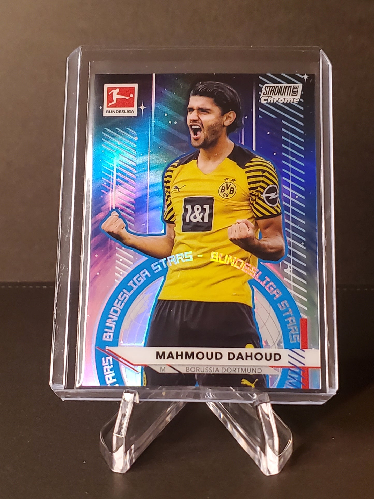 Mahmoud Dahoud 2021-2022 Topps Stadium Club Chrome Bundesliga Stars #BS-MD