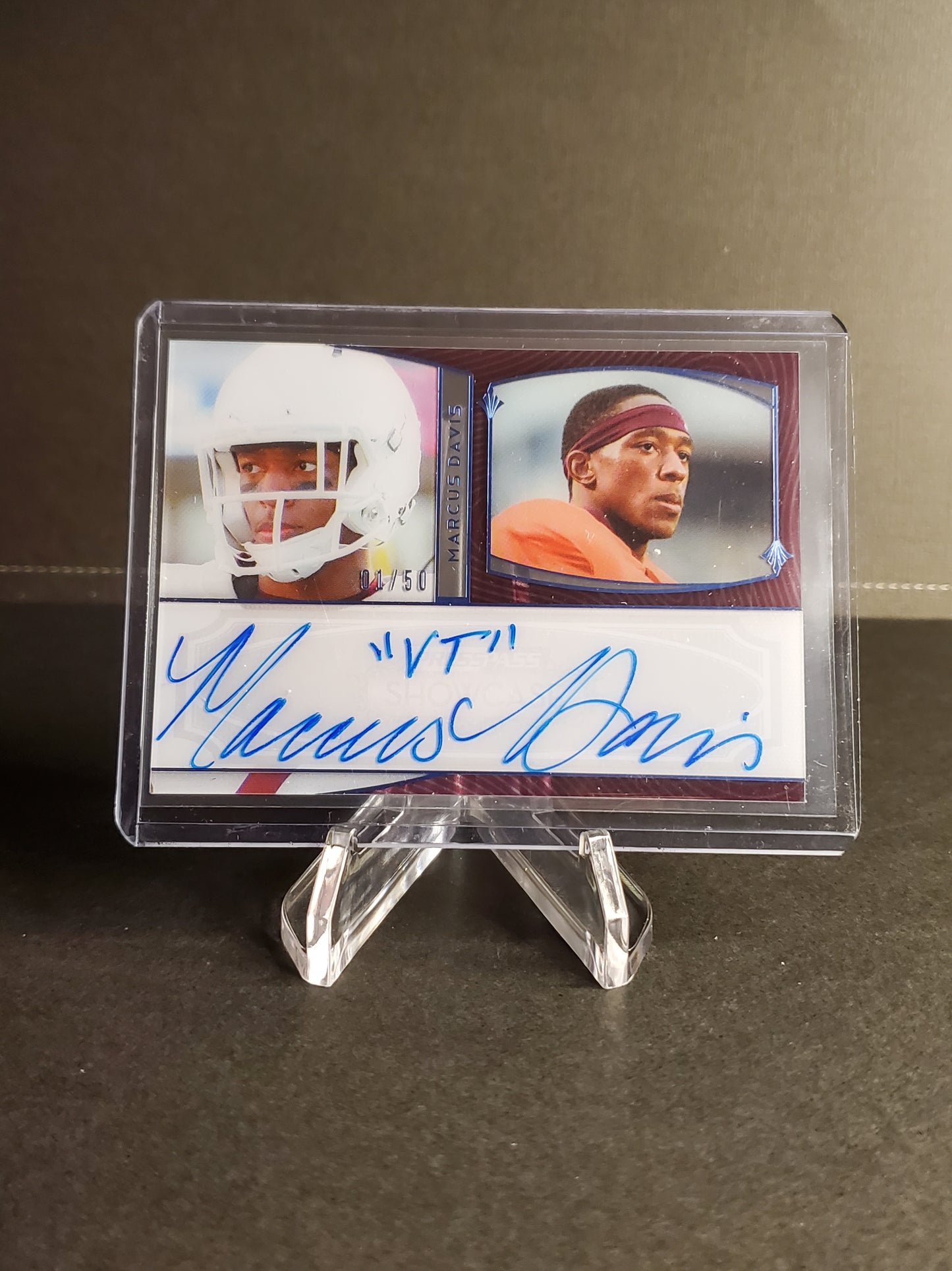 Marcus Davis 2013 Press Pass Showcase /50 AUTO #SC-MD