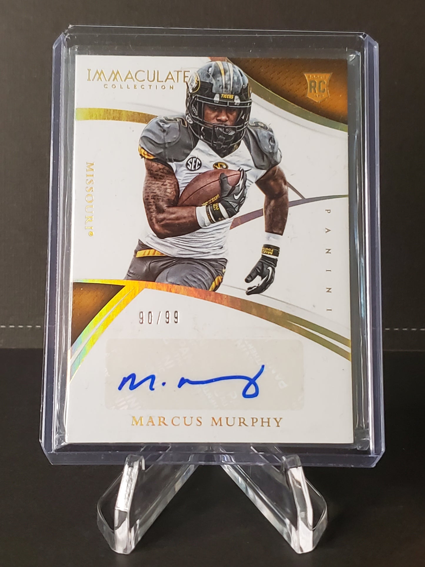 Marcus Murphy 2015 Panini Immaculate Collection RC AUTO /99 #268