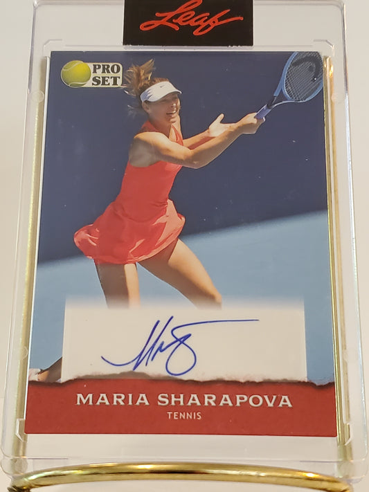 Maria Sharapova - 2022 Leaf Pro Set Autograph Auto #PSA-MS2