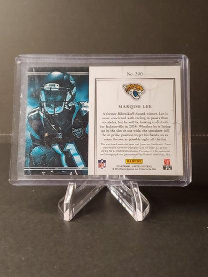 Marqise Lee 2014 Panini Limited Rookie Phenoms RPA Patch AUTO RC /99 #200
