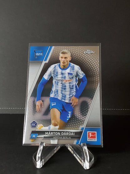 Marton Dardai 2021-2022 Topps Chrome Bundesliga RC #8