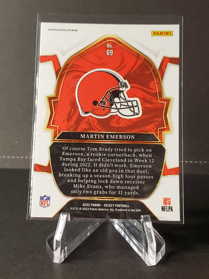 Martin Emerson 2022 Panini Select RC Concourse #69