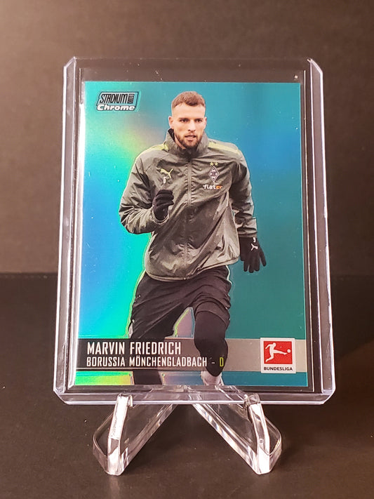 Marvin Friedrich 2021-2022 Topps Stadium Club Chrome Aqua Refractor #12: /199