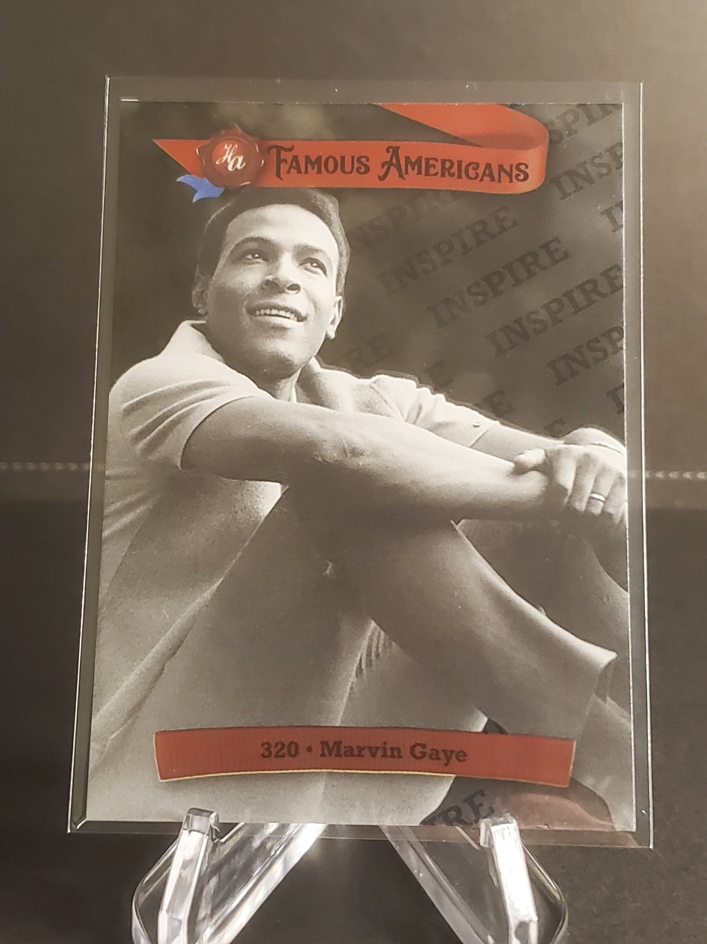 Marvin Gaye 2021 Famous Americans Historic Autographs 1 of 150 made