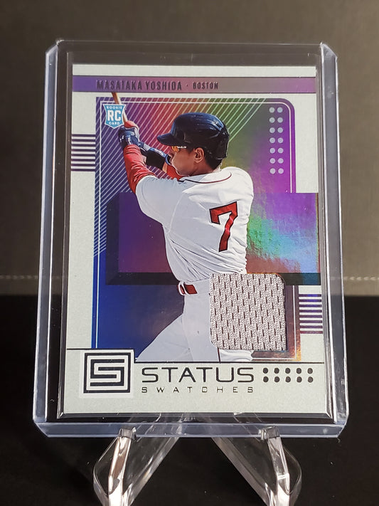 Masataka Yoshida 2023 Panini Chronicles Status Swatches RC #SS-MY